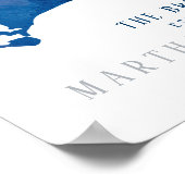 マルタスヴィネヤードブルーマップファミリー設立 ポスター (角)