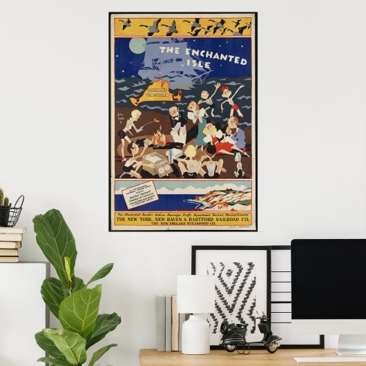 マルタスヴィネヤードヴィンテージ旅行ポスターアドレトロ ポスター (ホームオフィス)