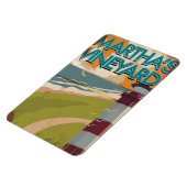 マルタスヴィネヤードヴィンテージ旅行ポスター マグネット (左側)