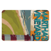 マルタスヴィネヤードヴィンテージ旅行ポスター マグネット (横)