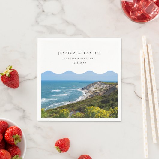 マルタズヴィンヤードズ結婚カクテルカスタムナプキンス スタンダードカクテルナプキン (インサイチュ)