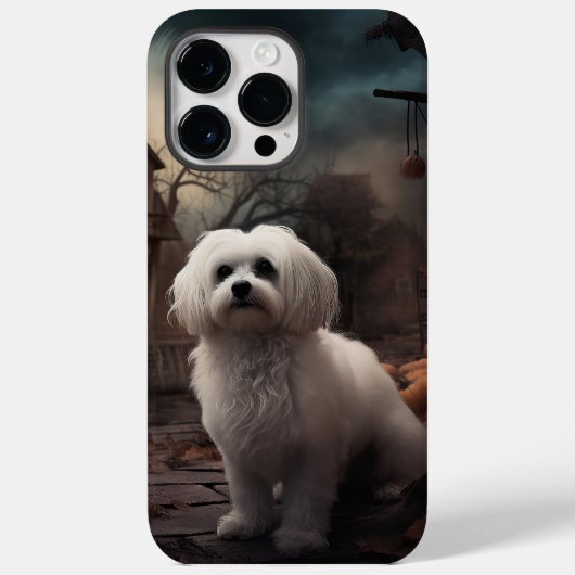 マルタハロウィーンおばけ Case-Mate iPhoneケース (裏面)
