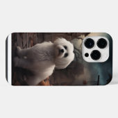 マルタハロウィーンおばけ iPhoneケース (裏面横)
