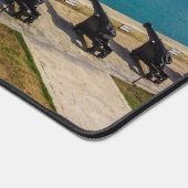 マルタバレタサルティングバッテリーグランドハーバー デスクマット (コーナー)