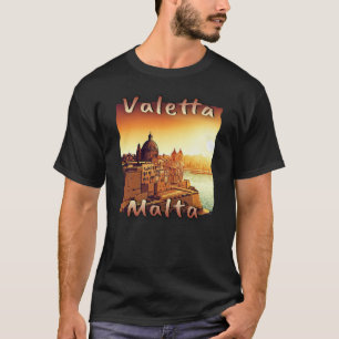 マルタバレタレッドカラーズダウンタウンオールドタウングランジ Tシャツ