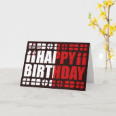 マルタフラグ誕生日カード カード (黄色い花)