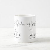 マルタペプチド名mug コーヒーマグカップ (中央)