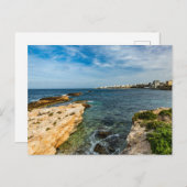 マルタホリデーカードからのシーン ポストカード (正面/裏面)