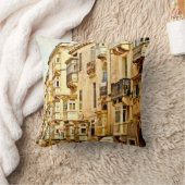 マルタマルタの窓を開ける，窓，アンティーク，建築家 クッション (ブランケット)