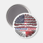 マルタマルチーズアメリカ合衆国アメリカ合衆国統一された州ツリー マグネット (正面/裏面)