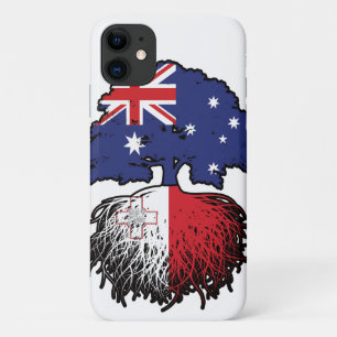 マルタマルチーズオーストラリアツリールーツ国旗 iPhone 11 ケース