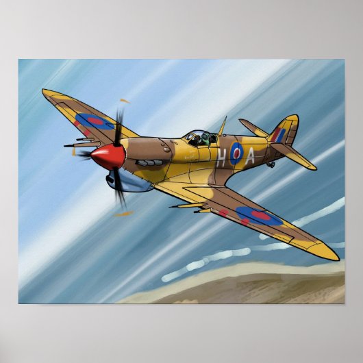 マルタ上空の閃光 ポスター (正面)