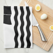 マルタ五島国旗の地域島国の記号 キッチンタオル (四つ折り)