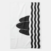 マルタ五島国旗の地域島国の記号 キッチンタオル (縦)