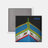 マルタ伝統の漁船ルッツ マグネット (正面/裏面)