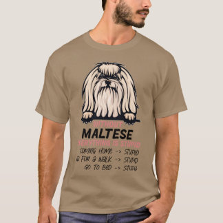 マルタ十字なしじゃ全部くだらない犬友達ふ Tシャツ