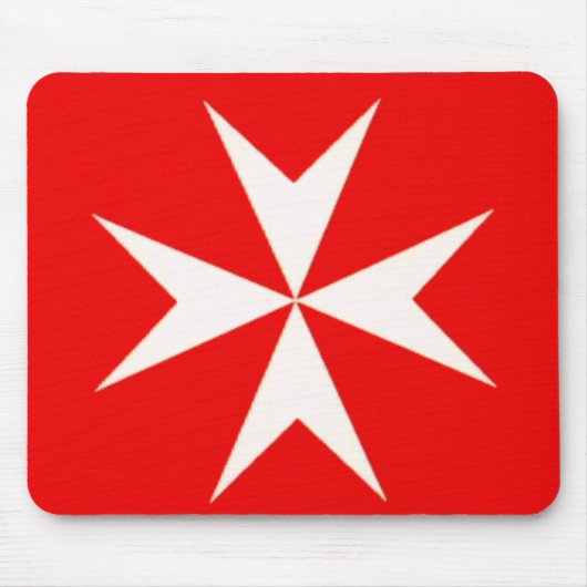 マルタ十字のマウスパッド マウスパッド (正面)