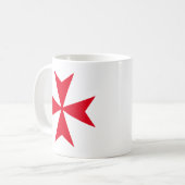 マルタ十字 コーヒーマグカップ (正面左)