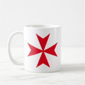 マルタ十字 コーヒーマグカップ (左)