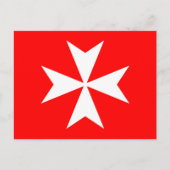 マルタ十字 ポストカード (正面)