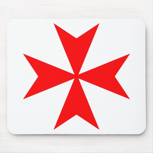マルタ十字 マウスパッド (正面)