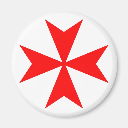 マルタ十字 マグネット (正面)