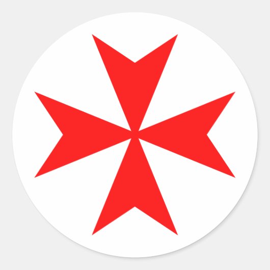 マルタ十字 ラウンドシール (正面)