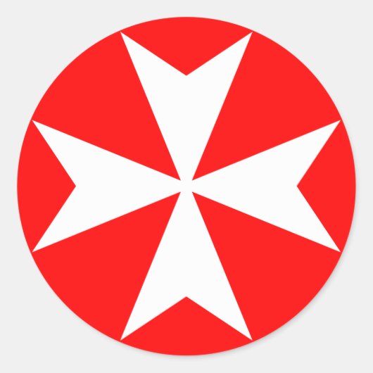マルタ十字 ラウンドシール (正面)