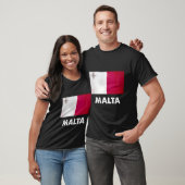 マルタ国旗のシャツマルチーズ Tシャツ (ユニセックス)