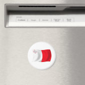 マルタ国旗の磁石 マグネット (インサイチュ (食洗機))