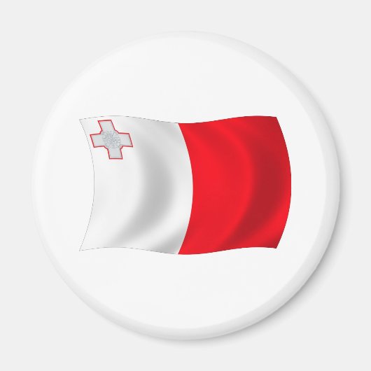 マルタ国旗マグネット マグネット (正面)
