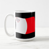 マルタ国旗マグ コーヒーマグカップ (左)