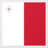 マルタ国旗 ウィンドウサイン (シート)