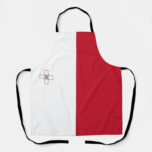マルタ国旗 エプロン (正面)