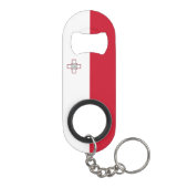 マルタ国旗 キーホルダー栓抜き (裏面)