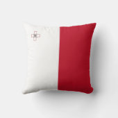 マルタ国旗 クッション (裏面)