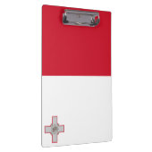 マルタ国旗 クリップボード (右)