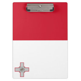 マルタ国旗 クリップボード