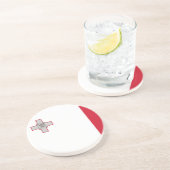 マルタ国旗 コースター (側面)