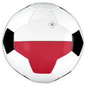 マルタ国旗 サッカーボール (回転)