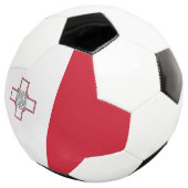 マルタ国旗 サッカーボール (3/4)