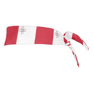 マルタ国旗 タイヘッドバンド
