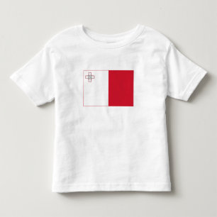 マルタ国旗 トドラーTシャツ