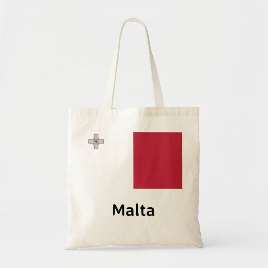 マルタ国旗 トートバッグ (正面)