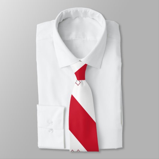 マルタ国旗 ネクタイ (タイ)
