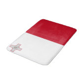 マルタ国旗 バスマット (アングル)