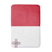 マルタ国旗 バスマット (正面縦)