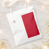 マルタ国旗 フェイバーバッグ (クリップ留めされた状態)