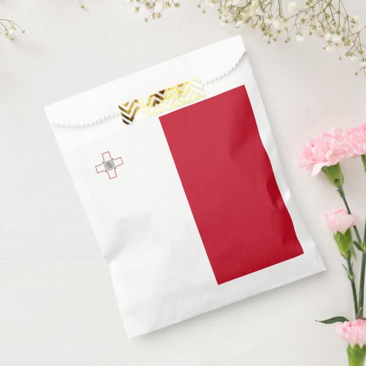 マルタ国旗 フェイバーバッグ (封をした状態)