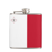 マルタ国旗 フラスク (正面)